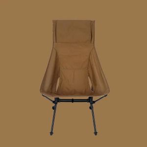 CHAISE DE CAMPING Kaki - Camping chaise pliante Portable ultra-léger