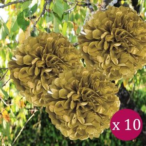 LIHAO 12 Pompons Fleur Papier de Soie Boules /à Suspendre pour D/écoration F/ête Mariage Anniversaire Baby Shower etc 18 Ballons de Baudruche 12 pouce