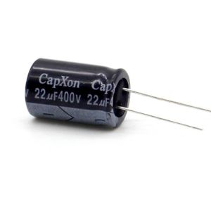 capacitor condo condensateur chimique 250v 22µF 22uF 22MF rubycon 105°C Lot x4 