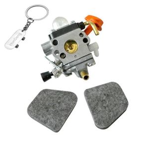 41801200610 41801200611 AISEN CARBURATEUR POUR STIHL FS87 FS87R FS90 FS90R HL100 HL100K FS90K FS100R FS100RX FS110 FS110R FS110X REMPLACE 41801200613