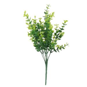 FLEUR ARTIFICIELLE Plante artificielle en plastique mini feuilles aménagement paysager de l'herbe pour la décoration de la mai-7807118852803
