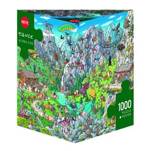 PUZZLE MERCIER Puzzle 1000 pièces Alpine Fun - 50 x 70 cm