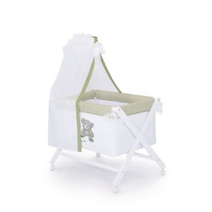 LULU CASTAGNETTE Berceau Ensemble Complet All Lulu 55x85 cm Gris