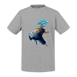 T-SHIRT T-shirt Enfant Gris Dragon Ball Super Bejitto Buru