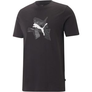 T-SHIRT T-shirt Puma GRAPHICS Reflective, Noir, Homme