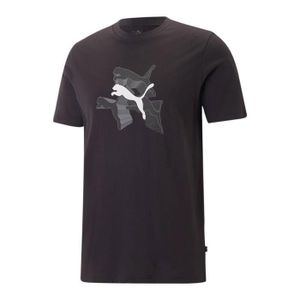 T-SHIRT T-shirt Puma GRAPHICS Reflective, Noir, Homme