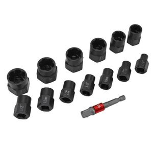 Lot de 20 boulons à tête hexagonale de 3/8-16 x 3-1/2, rondelles plates et de verrouillage, en acier inoxydable 18-8 (304), entièrement fileté, oxyde noir SG TZH