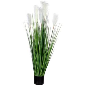 ARBRE - BUISSON Plantasia® Herbe à plumes artificielle 120 cm, 5 panicules de fleurs, herbe décorative