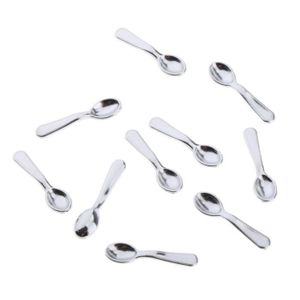 13st Miniature clairement des Sundaes Set Vaisselle Pour 1/12 Poupées Maison Décor