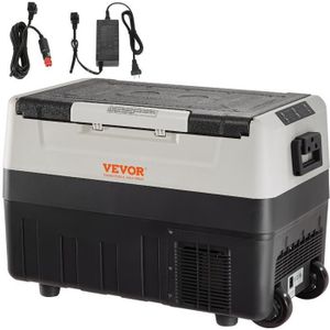 Glacière électrique INCAR 28L - 12V/230V, Pour Voiture, Camping-car, Bateau, Fonction Refroidissement Et Maintien Au Frais - 12