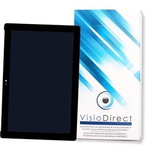 VisioDirect Ecran complet pour Asus Zenpad 10 Z301M P028 noir 10.1" vitre tactile ?cran LCD 