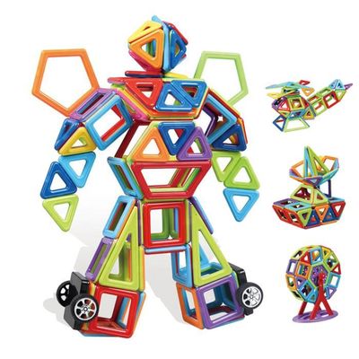 GOPLUS Ensemble de Boules & Tiges Magnétiques, 88 Pièces Blocs de  Construction Magnétique Colorés, pour Les Enfants de 3 Ans & Plus -  Cdiscount Sport