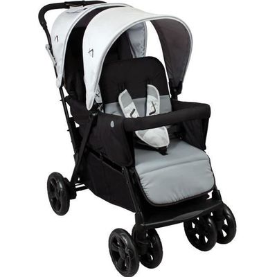 LOOPING Samba Poussette double 2 assises multi positions Harnais 5 points Cdiscount Puericulture Eveil bebe