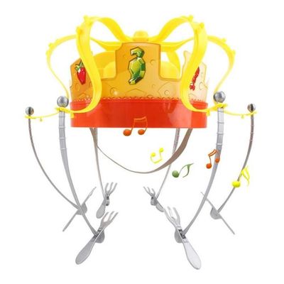 Siuwddee Couronne Rotative Électronique Musicale - Distributeur Snacks & Jeu Fête Familial