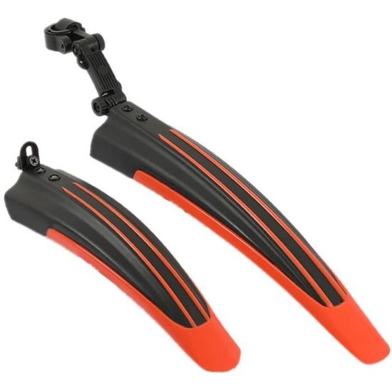 Garde-boue VTT 26-29 Pouces NICEDACK Mudguard Fit 20''- 29'' VTT Garde-boue Avant Et Arrière Compatible Avec Vélo (jaune-vert Garde-boue Réglable élargi