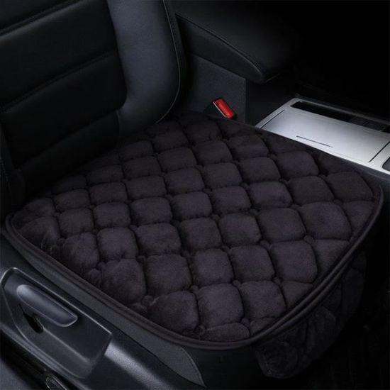 Lot De 2 Coussins De Siège Auto Walser Car Comfort S-Race - Universels, Noir, Rembourrage 16 Mm - Compatible Airbags Latéraux