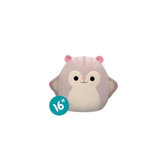 Peluche Squishmallows Officielle – Auggie Le Pieuvre Rose 40cm, Super Doux, Doudou Câlin (Jazwares)