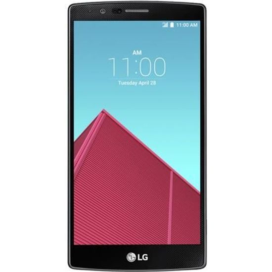 LG G4 H815 Smartphone 4G LTE 32 Go microSDXC slot GSM 5.5" 2560 x 1440 pixels (534 ppi) IPS Quantum 16 MP (caméra avan-LGH815.AITALB