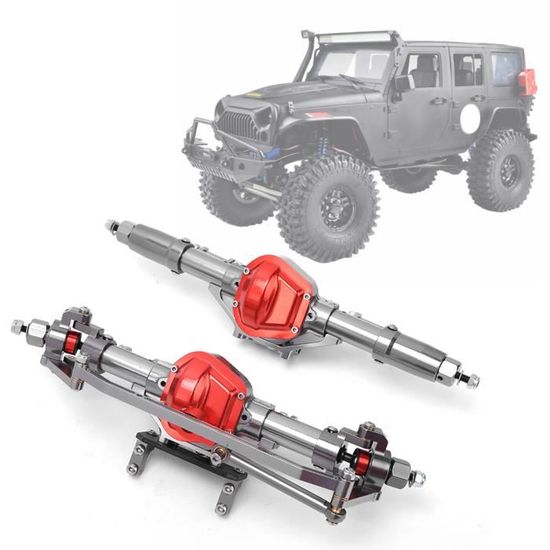 Moyeu Arrière B Pour Camion RC Tamiya 1:14 - Pièce De Mise à Niveau Métal - Modélisme Poids Lourd