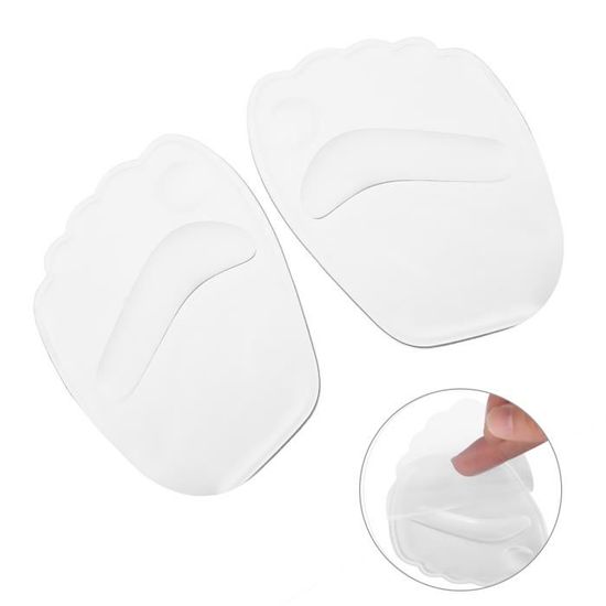 Lot De 6 Protège-Semelles Transparents Antidérapants - Adhésifs Pour Talons Hauts & Chaussures