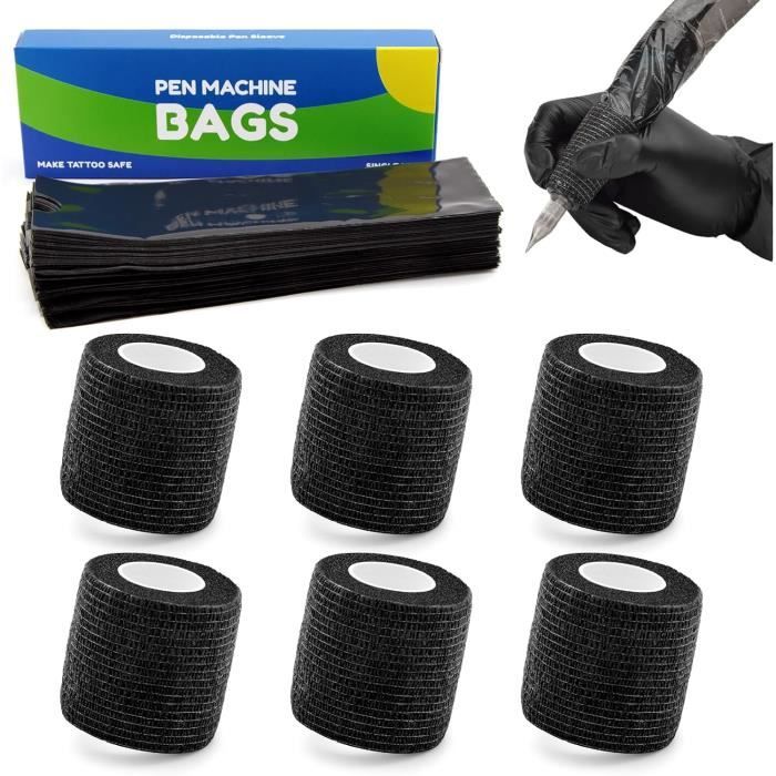 Lot De 4 Rouleaux De Film Plastique Extensible Transparent Avec Poignée