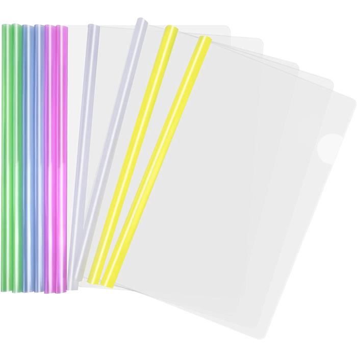 Dossier reliure plastique en couleur SPECIAL ETUDIANT (A4 couleur