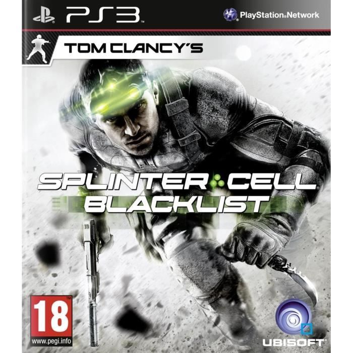 Splinter Cell Blacklist Jeu PS3