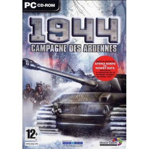 1944 / Jeu PC Cd-Rom.- Campagne Des Ardennes