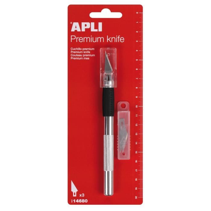 APLI Scalpel Premium + 3 lames