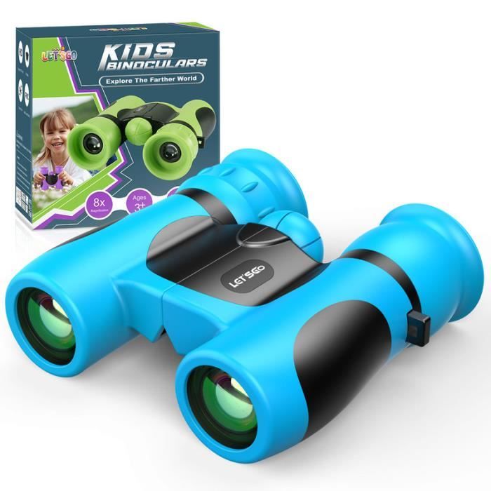 Jumelles Enfant, Spécialités HD 8X FMC, pour le Camping, l'observation des oiseaux