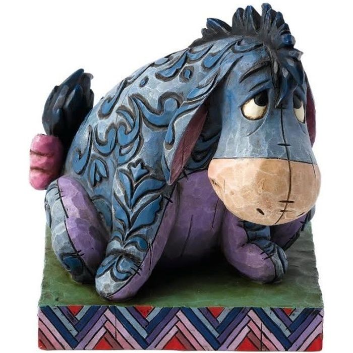 Figurine -DISNEY TRAD - EEYORE BLUE - Licence Officielle Winnie l'Ourson - Enesco
