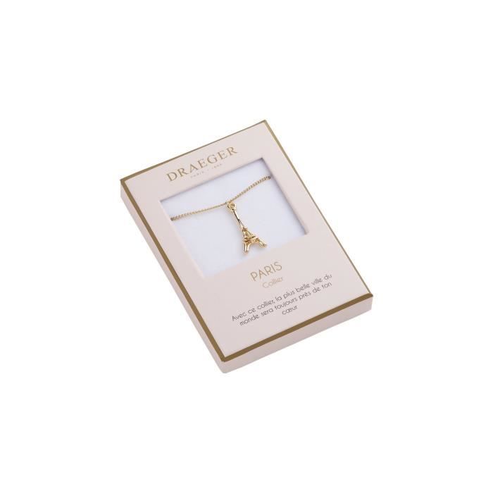 Collier Tour Eiffel Pastel Chic - Draeger Paris
