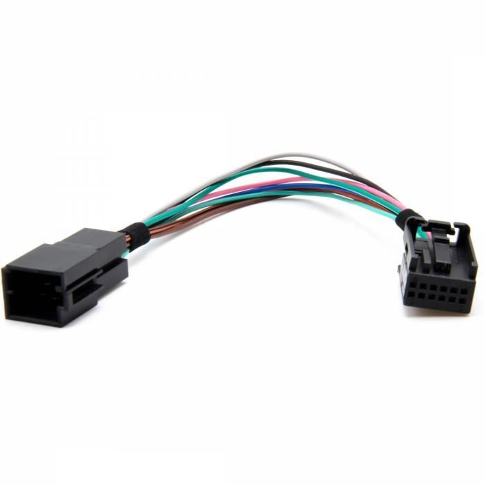 Façade Radio Set pour peugeot 407 citroen c5 Panneau Adaptateur Câble Autoradio