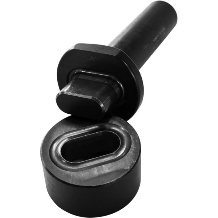 Jeu de pose ovale 42x22mm - Outil de pose d'oeillet sur bâche