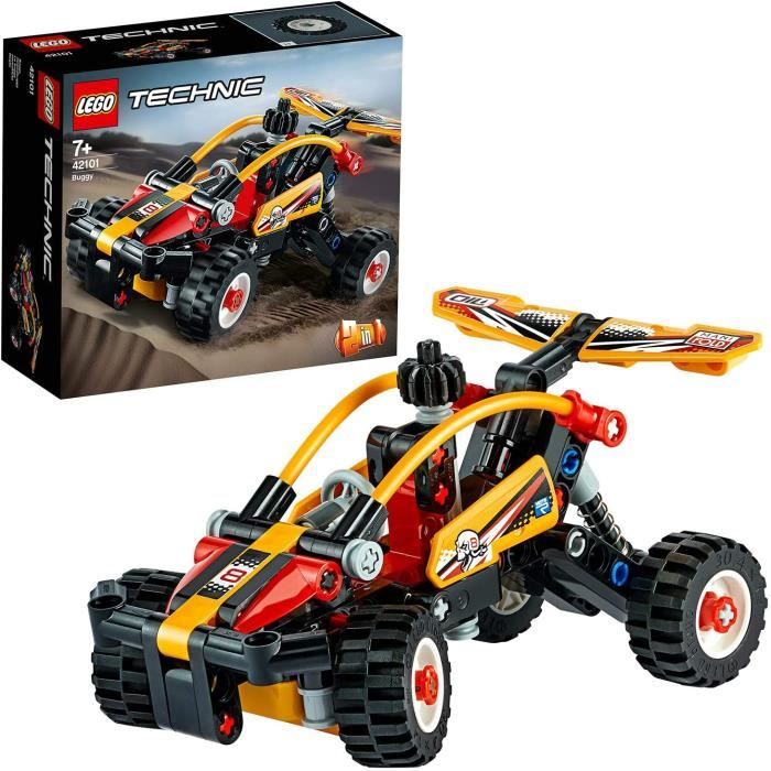 Jeux de construction LEGO Technic, Ensemble de construction buggy vers voiture de course 2in1, Collection de véhicules t 52802