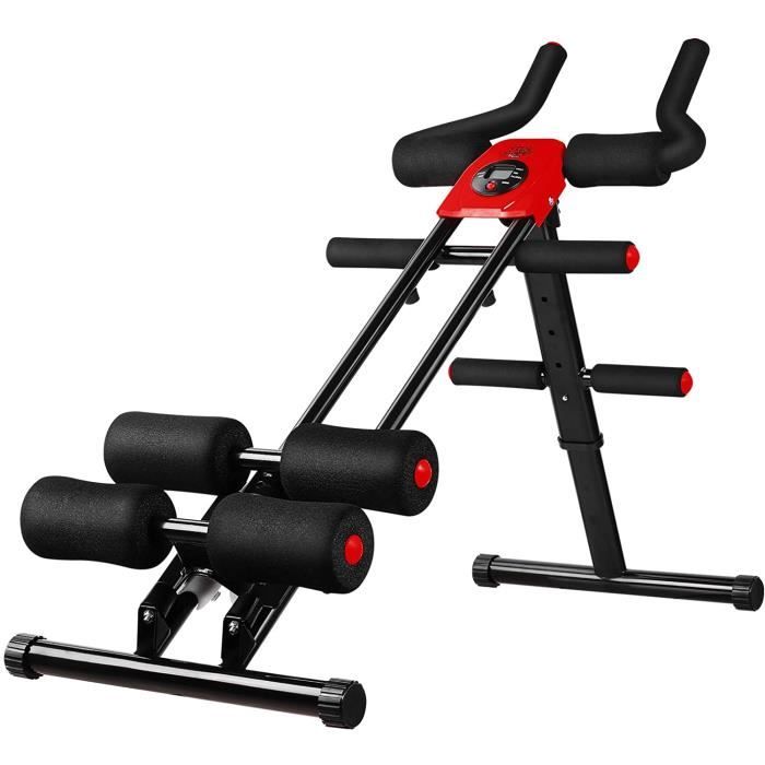 APPAREIL ABDO Femor Appareil à Abdominaux Pliable,AB Trainer Professionnel,AB Roller Abdominal Trainer,Entraînement2