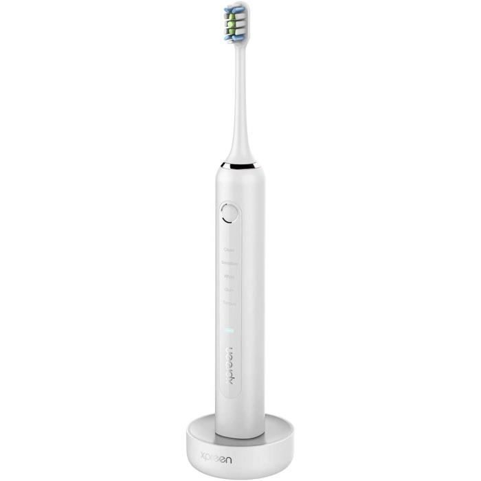 Brosse À Dents Électrique - Xpreen Brosse À Dents Électrique Sonic, Brosse À Dents Rechargeable sans Fil Etanche IPX7 2000mAh pour A