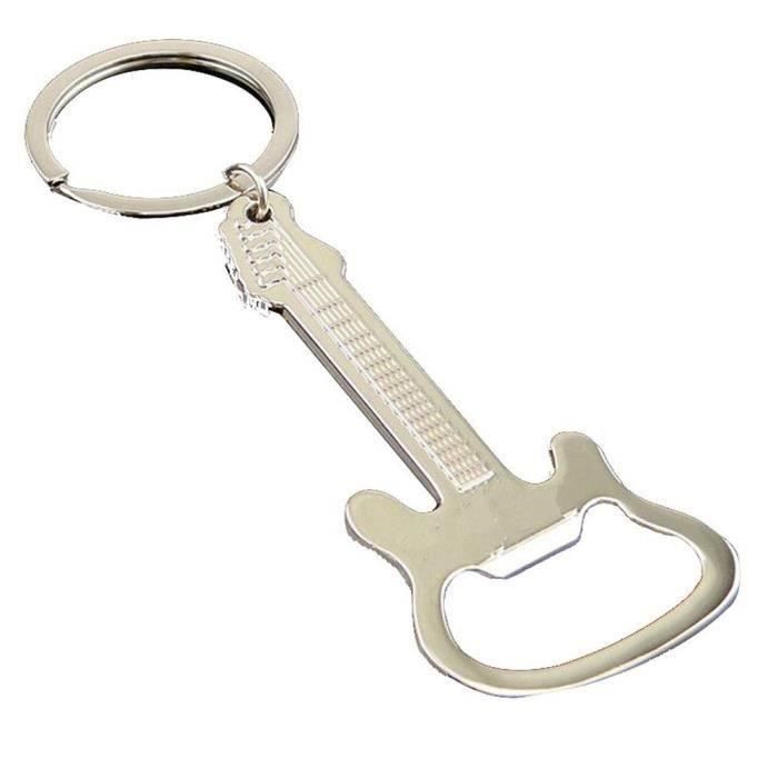 CS Ouvre Bouteille en Métal Solid Forme de Guitare Multifonctionnel Ouvre Porte-Clés Décapsuleurs Ustensiles p...... - CSSWM824A0816