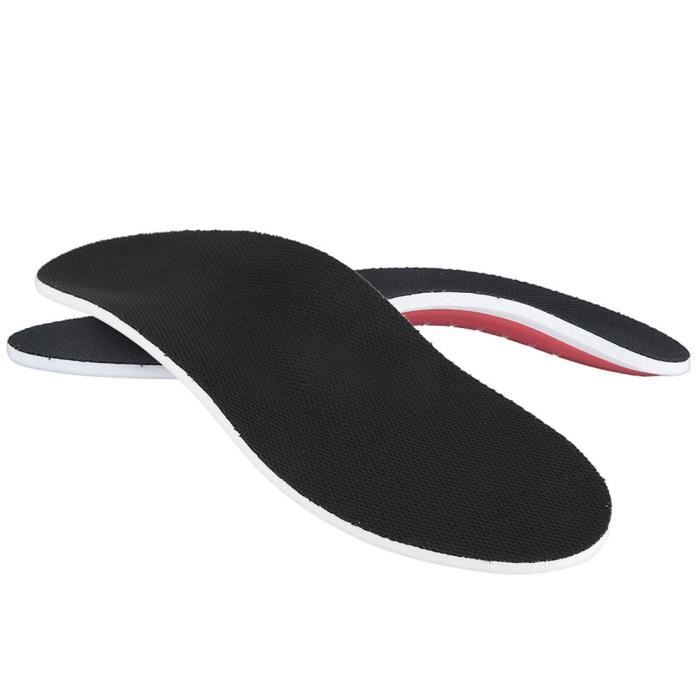 Fafeicy semelle intérieure de soutien de la voûte plantaire Semelle orthopédique à pied plat unisexe Support de la voûte