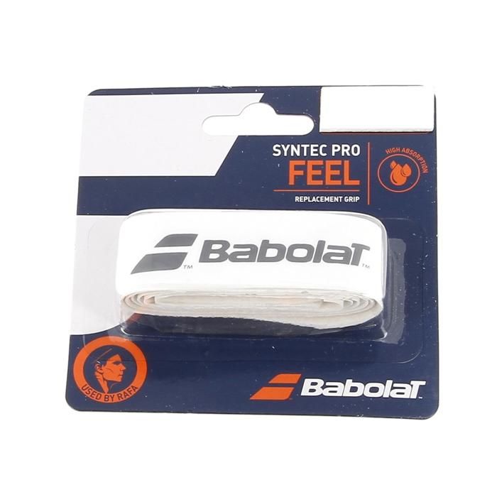 Grip raquette de tennis Syntec pro grip blanc