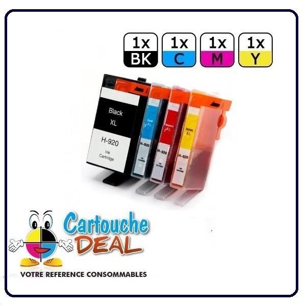 Pack Cartouche générique compatible HP 920 XL