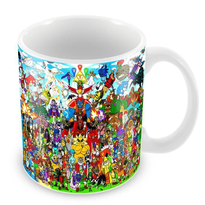 Mug zelda anthologie jeux video