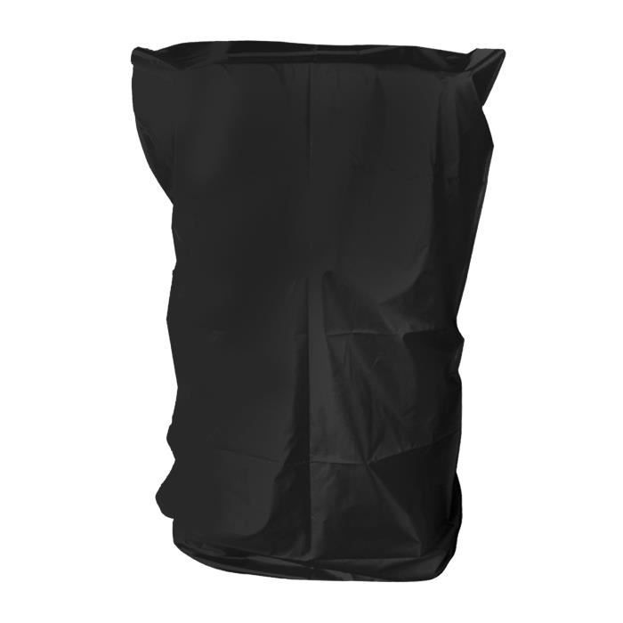 Couvrir les tapis de course, Tapis Roulant Pliant Couverture avec Fermeture Éclair, imperméable à la poussière Noir_110x95x160cm