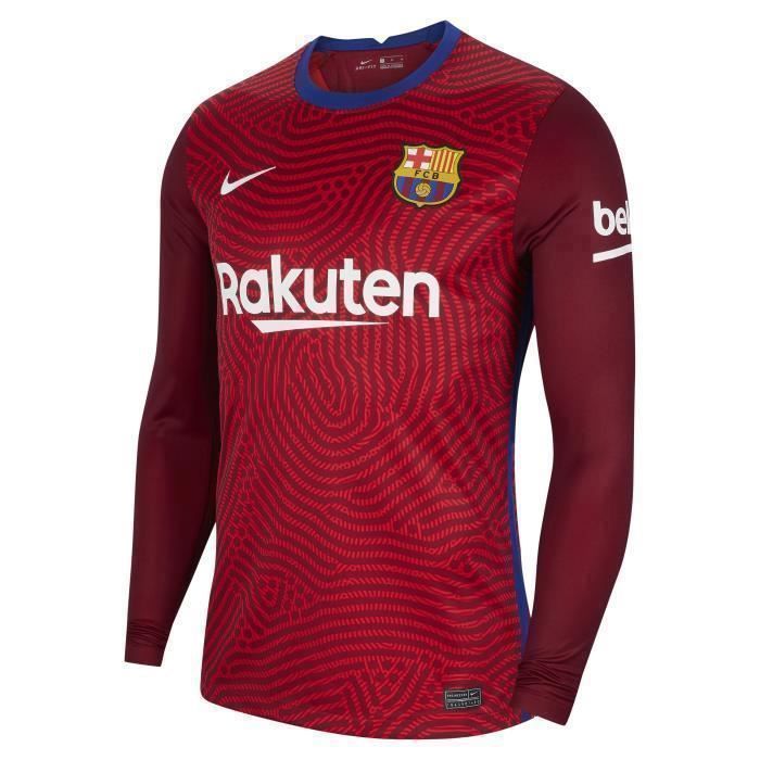 Maillot gardien Barcelone 2020/21 - rouge université/rouge intense/blanc - XS