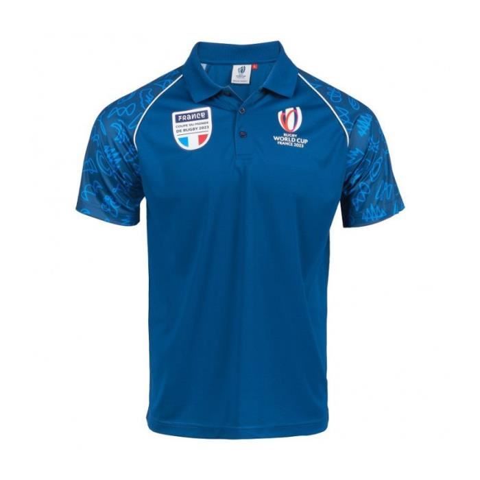 POLO RUGBY BLEU FRANCE COUPE DU MONDE - RWC 2023