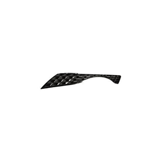 Grille de calandre radiateur gauche pour NISSAN JUKE I phase 2 depuis 05/2014, Noire, Neuve.