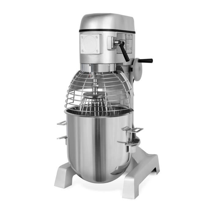 Vertes Pétrin a spirale avec Agitateur planetaire (40 Litre Bol de mélange, Moteur électrique de 2000 watts, Accessoires étendus)