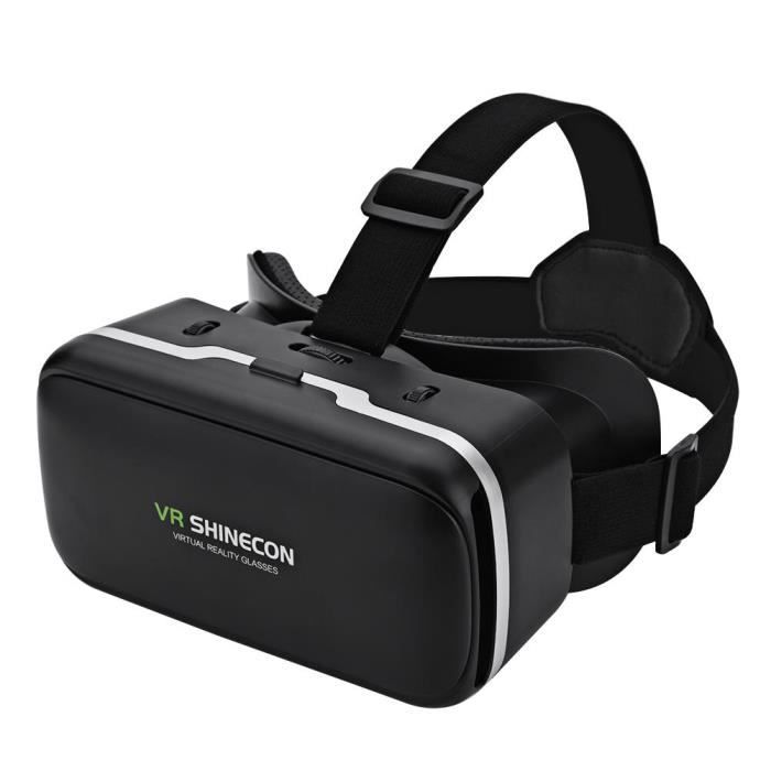 VINGVO Lunettes VR Casque de réalité virtuelle Lunettes 3D VR Lunettes pour Smartphones Android iOS WIN 4.0 '-6.0'
