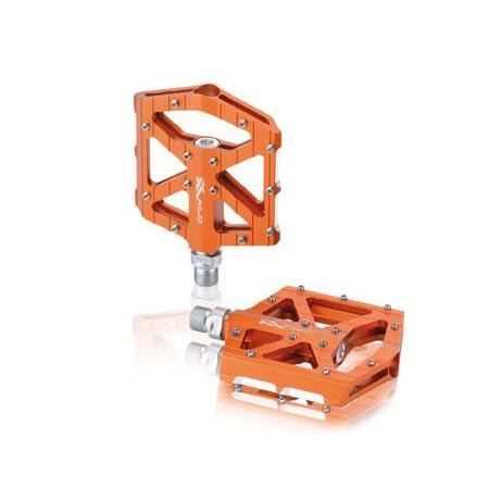 Pédales BMX/Freeride XLC PM12 Orange.