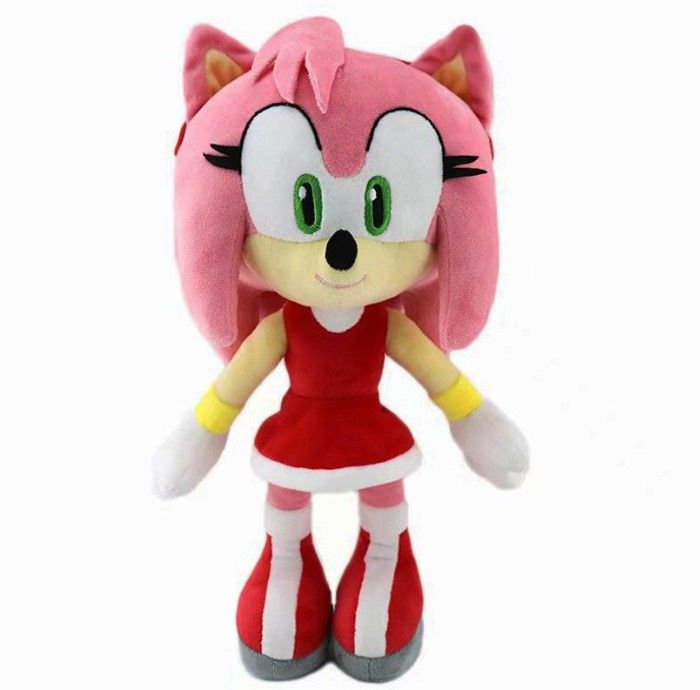 Chaussons Sonic The Hedgehog - Peluche 3D - Semelle Antidérapante - Cadeau Enfant Fan De Jeux Vidéo